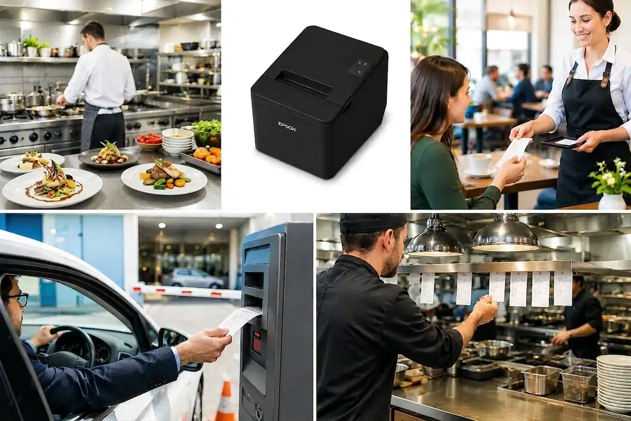 Application of EPSON TMT 20IV POS printer with ETHERNET interface