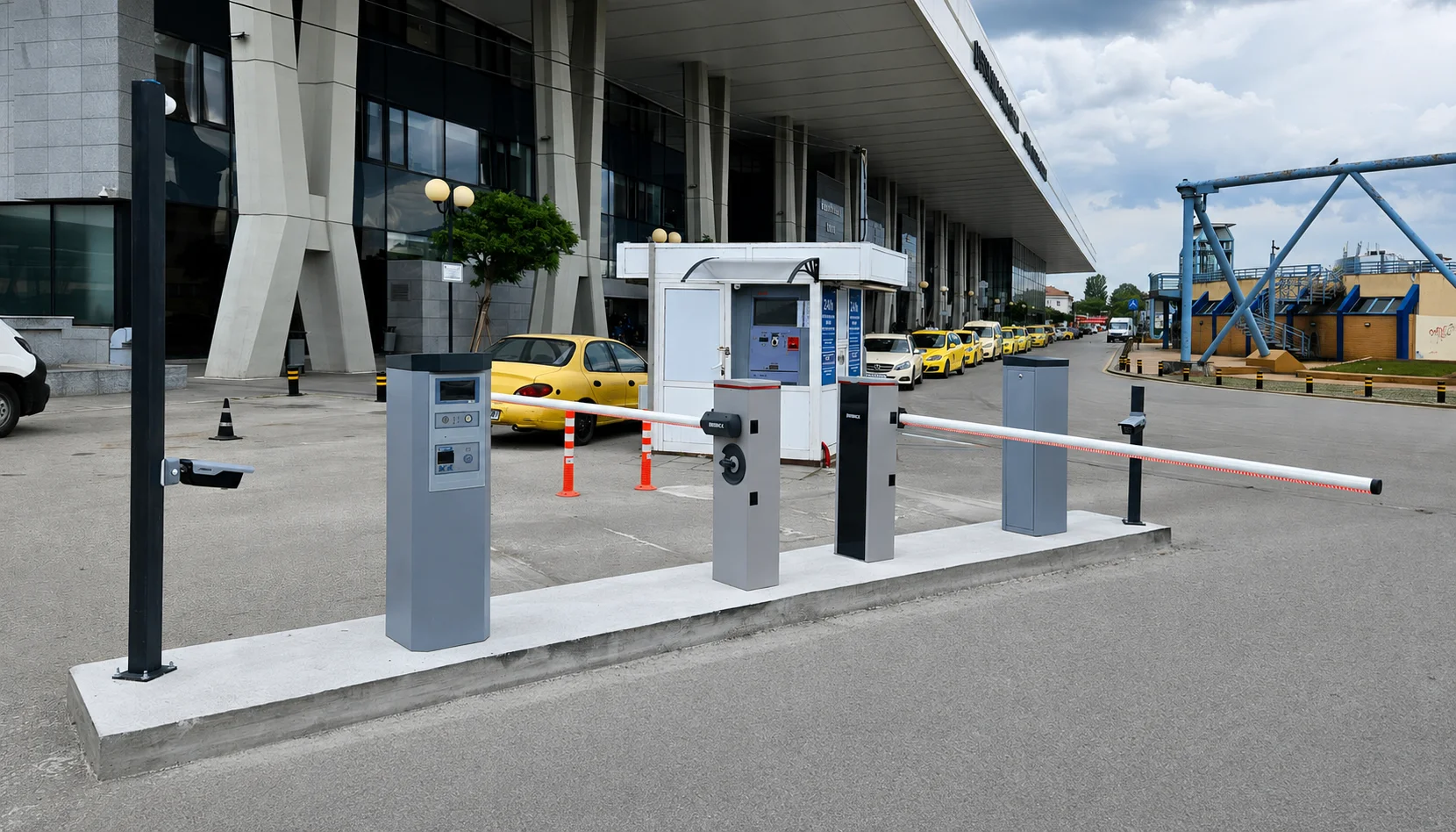 паркинг система Централна гара София от Елтрейд